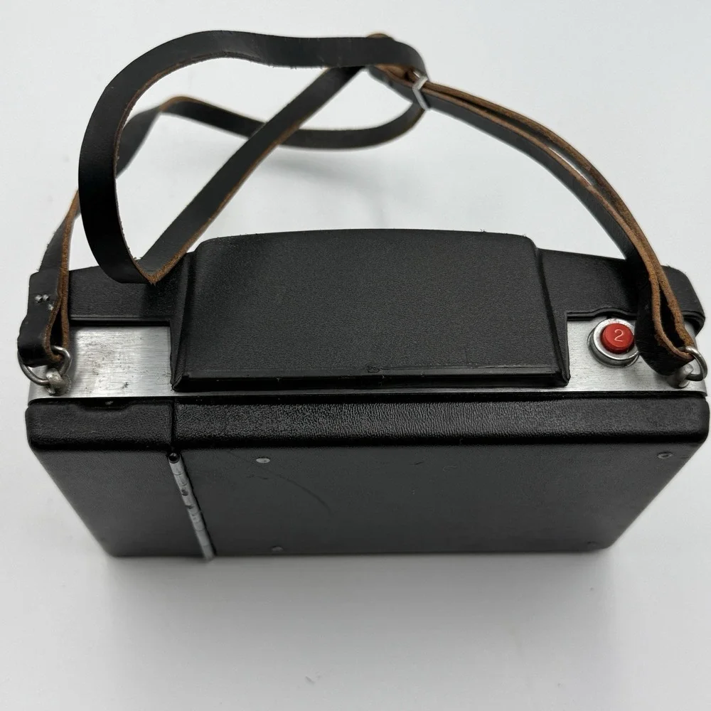 Vintage Polaroid Automatic 250 Land Camera Case Manual Untested 1967 USA